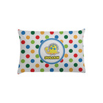 Dots & Dinosaur Pillow Case - Toddler (Personalized)
