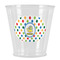 Dots & Dinosaur Plastic Shot Glass (Personalized)