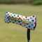 Dots & Dinosaur Putter Cover - On Putter