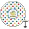 Dots & Dinosaur Round Table - 24" (Personalized)