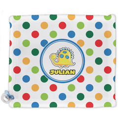 Dots & Dinosaur Security Blanket (Personalized)