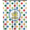 Dots & Dinosaur Extra Long Shower Curtain - 70"x84" (Personalized)