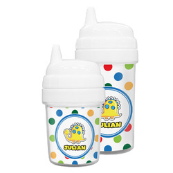 Dots & Dinosaur Sippy Cup (Personalized)