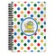 Dots & Dinosaur Spiral Notebook (Personalized)