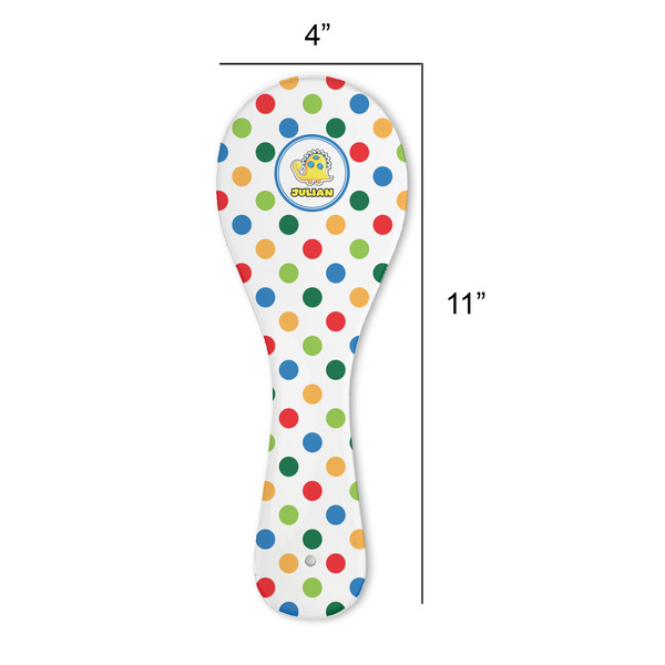 Dots & Dinosaur Spoon Rest Trivet - APPROVAL