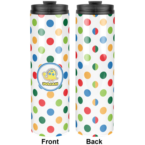 Dots & Dinosaur Stainless Steel Tumbler 20 Oz - Approval