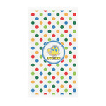 Dots & Dinosaur Guest Paper Towels - Full Color - Standard (Personalized)