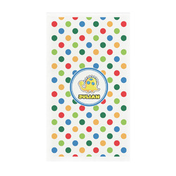 Dots & Dinosaur Guest Towels - Full Color - Standard (Personalized)