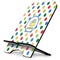 Dots & Dinosaur Stylized Tablet Stand - Side View