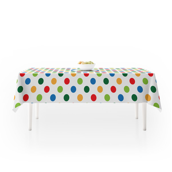 Dots & Dinosaur Tablecloths (58"x102") - MAIN