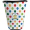 Dots & Dinosaur Personalized Trash Can (Black)