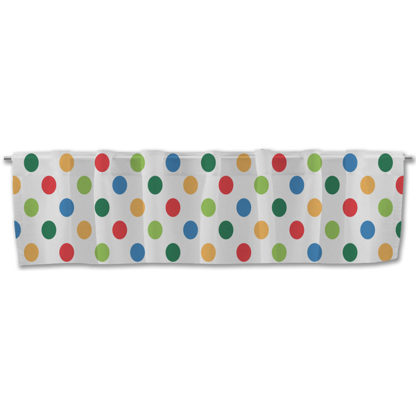 Dots & Dinosaur Valance - Front