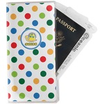 Dots & Dinosaur Travel Document Holder
