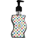 Dots & Dinosaur Wave Bottle Soap / Lotion Dispenser (Personalized)