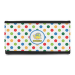 Dots & Dinosaur Leatherette Ladies Wallet (Personalized)