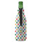 Dots & Dinosaur Zipper Bottle Cooler - BACK (bottle)