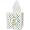 Dots & Dinosaur Tissue Box Cover (Personalized)