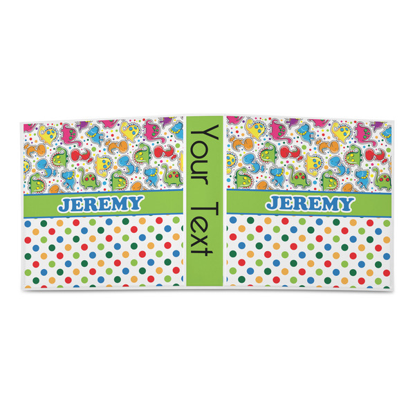 Dinosaur Print & Dots 3-Ring Binder Approval- 2in