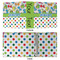 Dinosaur Print & Dots 3 Ring Binders - Full Wrap - 2" - APPROVAL