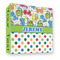 Dinosaur Print & Dots 3 Ring Binder - Full Wrap - 3" (Personalized)