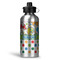 Dinosaur Print & Dots Water Bottles - 20 oz - Aluminum (Personalized)