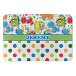 Dinosaur Print & Dots Anti-Fatigue Kitchen Mat (Personalized)