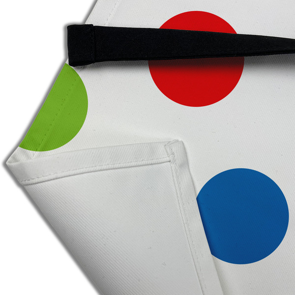 Dinosaur Print & Dots Apron - (Detail)