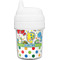 Dinosaur Print & Dots Baby Sippy Cup (Personalized)