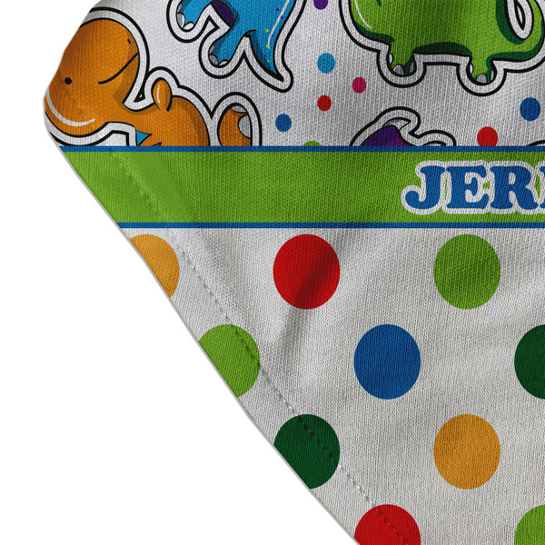 Dinosaur Print & Dots Bandana Detail
