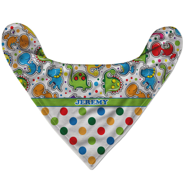 Dinosaur Print & Dots Bandana Flat Approval
