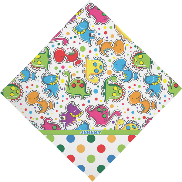 Dinosaur Print & Dots Bandana - Full View