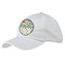 Dinosaur Print & Dots Baseball Cap - White (Personalized)