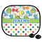 Dinosaur Print & Dots Car Side Window Sun Shade (Personalized)