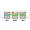 Dinosaur Print & Dots Coffee Mug - 20 oz - White APPROVAL