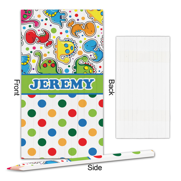 Dinosaur Print & Dots Colored Pencils - Approval