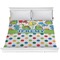Dinosaur Print & Dots Comforter - King (Personalized)