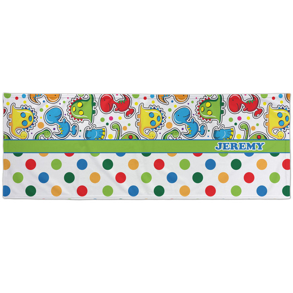 Dinosaur Print & Dots Cooling Towel- Approval
