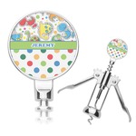 Dinosaur Print & Dots Corkscrew (Personalized)