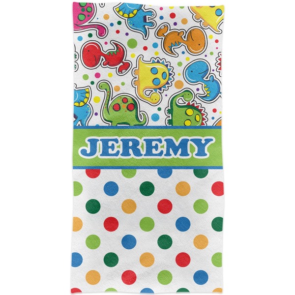 Dinosaur Print & Dots Crib Comforter/Quilt - Apvl