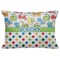 Dinosaur Print & Dots Decorative Baby Pillowcase - 16"x12" (Personalized)