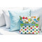 Dinosaur Print & Dots Decorative Pillow Case - LIFESTYLE 2