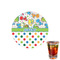 Dinosaur Print & Dots Drink Topper - XSmall - Single with Drink