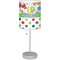 Dinosaur Print & Dots Lamp with Drum Shade (Personalized)