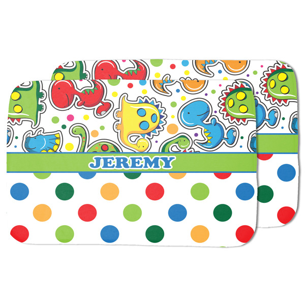 Dinosaur Print & Dots Drying Dish Mat - MAIN