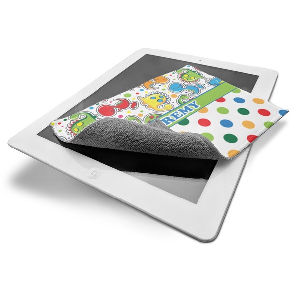 Dinosaur Print & Dots Electronic Screen Wipe - iPad