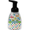 Dinosaur Print & Dots Foam Soap Bottle - Black (Personalized)