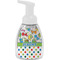 Dinosaur Print & Dots Foam Soap Bottle - White