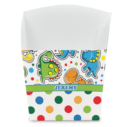 Dinosaur Print & Dots French Fry Favor Boxes (Personalized)