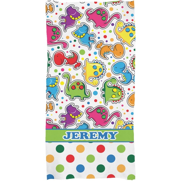Dinosaur Print & Dots Full Sized Bath Towel - Apvl