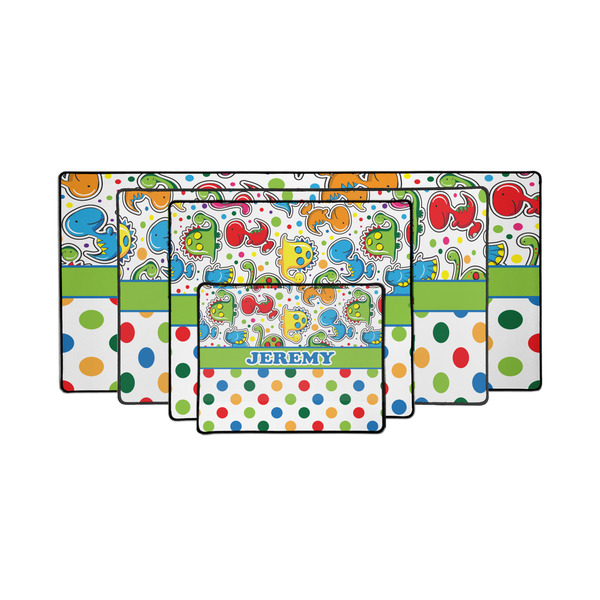 Dinosaur Print & Dots Gaming Mats - PARENT/MAIN